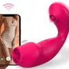 Controlado por APP, lamido de lengua y golpeteo, huevo vibrador coqueto, masturbador, productos para adultos, comercio exterior