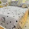 Sábana de terciopelo de leche engrosada, una pieza, peso alto, simple y elegante, adecuada para dormitorios de estudiantes y habitaciones, manta tamaño matrimonial