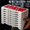Chaozhou Buffet de Carne Hot Pot Utensílios de Mesa Pratos Rasos de Melamina com Design Empilhável, Carne Fresca Cortada Personalizada por Tan San Niang