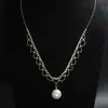 Collar de Perlas de Moda Popular Transfronterizo para Mujer, Joyería de Novia, Pendientes, Accesorios de Cadena para Clavícula de Lujo de Gama Alta de Nicho