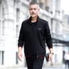 Traje de Primavera para Papá Chaqueta Abrigo para Hombre Mediana Edad y Ancianos Traje Deportivo para Hombre Nuevo Primavera y Otoño Ropa para Mediana Edad