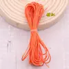 Hilo de Cera para Manualidades Patrón de Serpiente Cuerda de Imitación de Cuero 0.8mm de Grosor Pulsera Collar Cuerda Trenzada Hilo de Cera Coreano Material Hecho a Mano