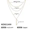 Colar Pingente Longo Cruzado Europeu e Americano Ins Simples e Personalizado Corrente de Clavícula Versátil Moda de Luxo Acessível para Mulheres