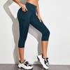 Pantalones de Yoga Nuevos Europeos y Americanos para Mujer Venta Transfronteriza Adelgazantes de Cintura Alta Pantalones de Fitness Pantalones Deportivos para Correr con Bolsillos a Ambos Lados Pantalones Cortos Venta al por Mayor