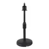 Suporte de Nuvem Flor de Ameixa Suporte Metálico Ajustável Base para Desktop Celular Acessório Universal Disco Giratório para Transmissão ao Vivo Haste