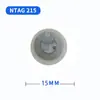 Pegatina con Chip NFC 215 Tamaño Grande Puede Sentir Lectura y Escritura Sitio Web Pegatina de Chip NFC215 Etiqueta RFID Antifalsificación