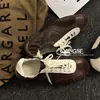 Zapatillas de entrenamiento alemanas con bloques de color estilo TikTok para mujer, zapatillas casuales con estampado de leopardo, zapatillas de nicho ligeras y de suela blanda, de moda para mujer