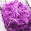 Caja de Regalo Boda Raffia Dorado Relleno de Papel Triturado Seda de Cebolla Dorada Plástico Seda Brillante Accesorios de Cinta de Colores