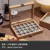 Adorno de Escritorio Mini Caja de Almacenamiento de Piedra para Mascotas Exhibidor de Materia Prima Cruda de Gema Cristalina Concha Micro Concha Colocación