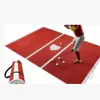 Esterilla deportiva de béisbol transfronteriza, esterilla de entrenamiento de bateo para niños, esterilla antideslizante de béisbol, esterilla de práctica para lanzador de sóftbol al aire libre