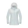 Cortavientos Protector Solar Amigable con la Piel para Mujer, Delgado, Transpirable, de Secado Rápido, Ropa para Ciclismo al Aire Libre, En Stock, Envío Directo de Una Pieza, Impresión de Logo Disponible