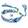 Popular en Europa y América: Pulseras Tejidas Arcoíris Hechas a Mano en Estilo Étnico Nepalí, Venta al por Mayor de Joyería