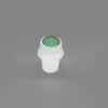 Cabeça de rolo esférica de jade natural com 13 dentes, polida com precisão, adequada para frascos roll-on cosméticos de 5ml e 10ml, garantindo aplicação suave