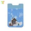 Regalos pequeños de Halloween al por mayor Regalos pequeños de Navidad Adhesivo trasero de Lycra para teléfono móvil Juego de tarjetas de regalo para identificación
