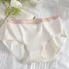 Pequeño Suave Algodón Cepillado Sin Costuras Tipo de Color Contrastante a Algodón para Bebé Ropa Interior para Mujer Control de Abdomen Levantamiento de Glúteos Cintura Media Antibacteriano Boxer Briefs para Mujer