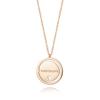 Fabricante Directo Collar Personalizado de Acero Inoxidable con Nombre en Letra Inglesa, Colgante de Cadena para Clavícula de Acero de Titanio para Mujeres