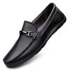 Producto Popular Transmitido en Vivo: Mocasines Casuales Versátiles de Piel para Hombre, Zapatos de Conducir de Piel Suave en Tallas Pequeñas