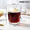 Copo de Vidro Transparente Espesso com Fundo, para Cerveja, Chope, Bebidas, Chá, com Alça, Formato de Abacaxi, Copo Criativo Extra Grande Sem Tampa para Uso Doméstico