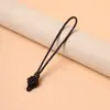 Nudo Mandala Tejido a Mano Bolsita de Mano Cordón Accesorios DIY Cordón para Coche Colgante de Jade Antiguo Hilo para Cordón