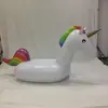 Unicornio Inflable de PVC Extra Grande con Alas Flotantes Cama Flotante Silla Lounge Inflable para Agua Flamenco Rosa Dorado Montura