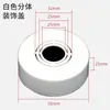 Tampa decorativa para chuveiro tipo split, sem necessidade de desmontagem, que aumenta a altura e a largura, pequeno anti-retorno, válvula angular, torneira e cobertura de tubo de radiador para fins estéticos