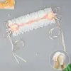 Diadema de Encaje con Lazo Hecha a Mano Estilo Japonés Pinza para el Cabello de Niña Lolita Suave Lindo Accesorio para el Cabello Bidimensional Adorno para el Cabello de Niña Linda
