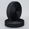 Los fabricantes en stock suministran velcro de poliéster grado D color negro y blanco material base para zapatos accesorios de ropa cinta de gancho y bucle