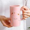 Caneca Cerâmica Simples de Alta Capacidade, Caneca de Grande Capacidade para Casa e Escritório, Copo de Água, Copo para Café com Leite, Atacado do Fabricante, Acabamento Fosco