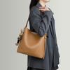 Bolsas são versáteis, Bolsas Femininas Novas de Couro Genuíno, Bolsas Balde, High-End, Bolsas de Axila para Pendurar no Ombro para Deslocamento de Grande Capacidade, Bolsas de Ombro, Bolsas