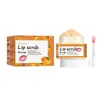 Eelhoe Exfoliante Labial Naranja Exfoliante Labial Suave e Hidratante para el Cuidado y Limpieza de los Labios y la Piel Circundante