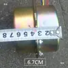 Motor de ventilador para horno de secado de temperatura constante eléctrico, ventilador de horno, aspa de ventilador centrífugo de 25W