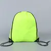 Calça com Bolso de Aba com Cordão de Poliéster Spot Bolsa para Evento de Maratona Publicidade Tecido Oxford Cordão de Puxar Duplo Esportes ao Ar Livre Bolsa de Basquete