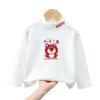 Ropa de otoño de terciopelo para niños, enterizo ajustado y suave para la piel, ropa interior térmica, camisa básica de invierno para niños de 3 a 10 años, top estilo occidental