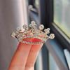 Broche Estilo Coreano Nuevo 2023 Individualidad Pareja Corona Diamante Completo Temperamento Pin Aleación Electrochapada Accesorios de Joyería