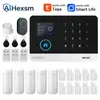 Sistema de Alarme de Segurança Residencial Wifi Gsm Host de Alarme Antifurto App Móvel Tuya Smart Alarm Transfronteiriço