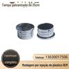 Tampa de motosserra fina de 25 mm Tampa de metal galvanoplastia de metal Personalização de tampa de garrafa de alumina de estampagem antifurto
