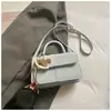 Bolso de Mano Pequeño Color-Block de Moda Nueva Primavera 2026, Bolso de Hombro Único para el Trabajo, Bolso Cruzado Simple de Alto Valor
