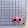 Gafas de Dibujos Animados DIY Accesorios de Resina Hechos a Mano Materiales para Fundas de Teléfono con Pegamento de Crema Nuevos Accesorios para el Cabello Creativos al por Mayor