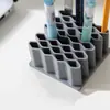 Portalápices Ondulado para Oficina y Dormitorio Estudiantil Creativo Estante de Almacenamiento para Lápices de Maquillaje y Cejas Portalápices