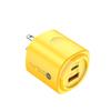 Cargador de teléfono móvil de 36 W con normativa transfronteriza europea y americana, cabezal de carga rápida de doble puerto QC3.0 PD20W con normativa británica, CA