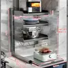 Estante de Almacenamiento para Arrocera Estante para Encimera de Cocina Estante para Microondas Horno Eléctrico Freidora de Aire Estante de Almacenamiento Multifuncional Extraíble