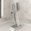 Soporte para Cuchillos de Cocina de Acero Inoxidable 304, Estante para Cuchillos de Cocina, Estante de Almacenamiento, Escurridor Doméstico, Soporte para Cuchillos de Encimera, Estante de Almacenamiento