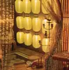 Linterna Antigua Hanfu Colección de Trajes Antiguos Puesto Nocturno Estilo Tang Linterna China Roja Luminosa Accesorios para Fotos en Pared Decoración diy