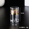 Botellas Acrílicas, Botellas de Plástico de Grado Alimenticio, Cápsulas de Cordyceps y Dendrobium, Botellas Pequeñas, Frascos de Plástico Transparente, Botellas de Productos para la Salud
