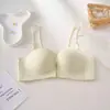 Sujetador Sexy Acolchado con Cierre Frontal para Mujeres de Busto Pequeño Push-up Hace que el Busto se Vea Más Grande Sin Tirantes Especial para Pecho Plano Recoge la Grasa de las Axilas Previene la Flacidez Sujetador