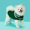 Novo suéter de tricô outono e inverno roupas para cães de estimação, suéter estilo preppy, roupas de cachorro da moda para raças Teddy e Pomerânia, atacado direto da fábrica