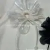 2024 nuevos accesorios de ropa flor todo a juego accesorios de ropa flor DIY malla corporal pegatinas para ropa zapatos y sombreros combinación