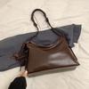Bolso Vintage de Otoño e Invierno de Gran Capacidad para Mujer 2024 Nueva Moda Bolso de Hombro para Viajero Bolso Boston Portátil de Rostro Suave