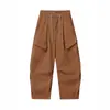 Pantalones Cargo Funcionales de Bolsillos Múltiples, Sueltos, Tendencia, Ropa de Trabajo, Secado Rápido, para Hombre, Primavera/Verano, Exteriores