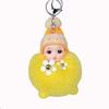 Chaveiro de Boneca de Pelúcia Pingente de Bolsa de Pelúcia Desenho Animado Chaveiro de Carro Caixa Surpresa Presente de Aniversário Fofo para Homens e Mulheres
